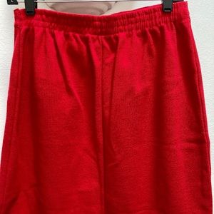 Express - Women’s Red Mini Skirt. Size L